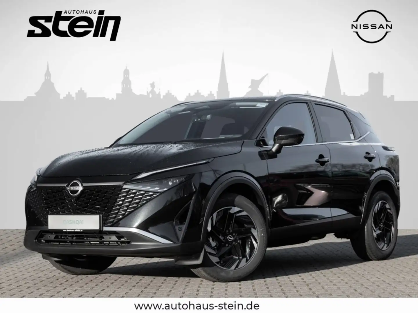 Nissan Qashqai N-Connecta Winterpaket + Komfortpaket Schwarz - 1