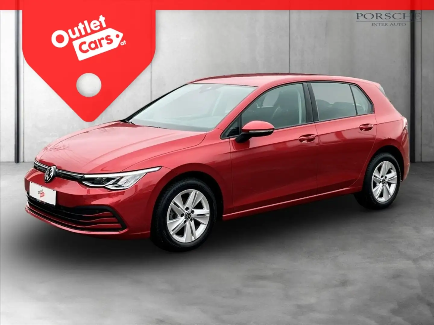 Volkswagen Golf 1.0 TSI Rabbit ASSIST+LED+Virtual+LM+KlimaA Rot - 1