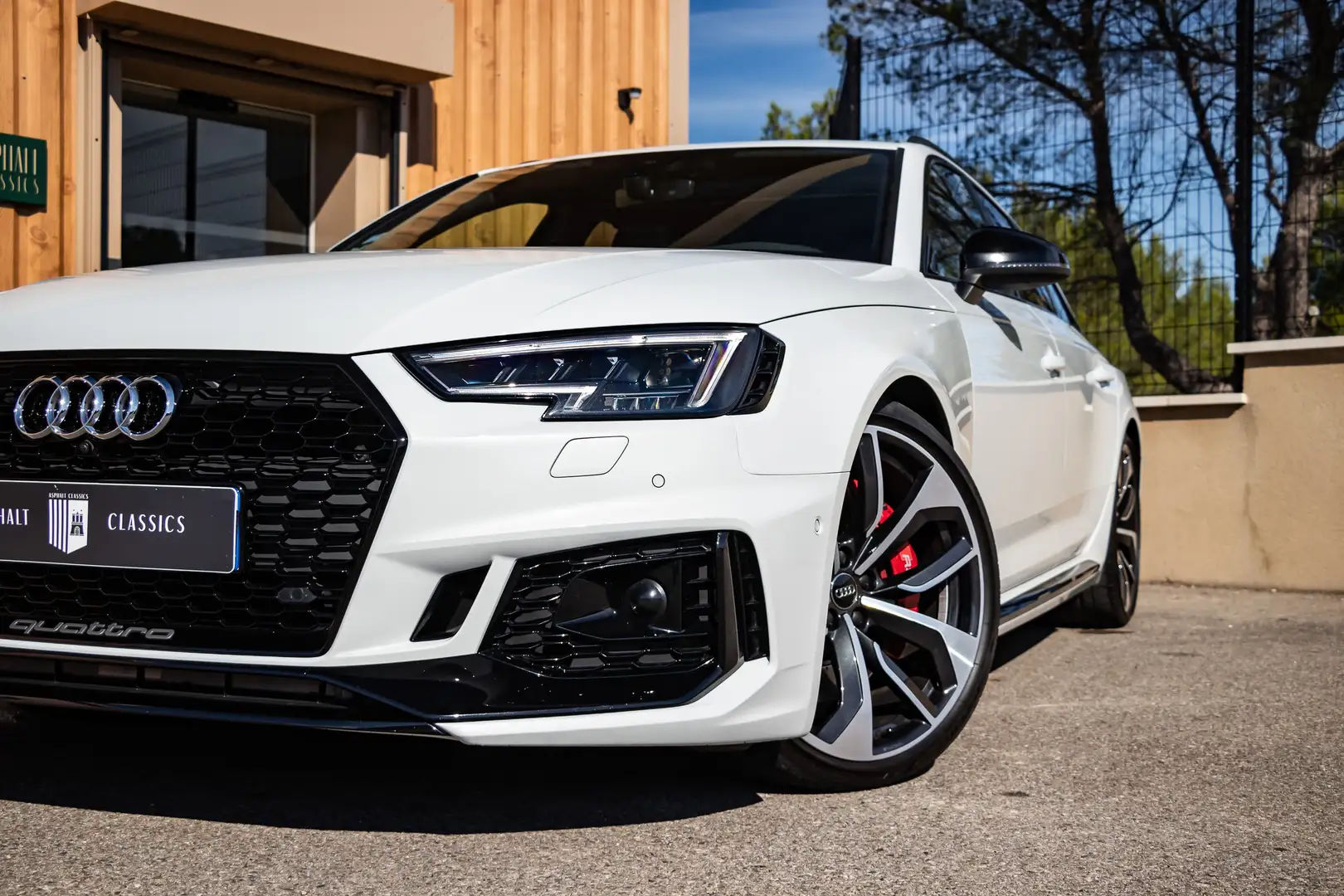 Audi RS4 RS4 Avant V6 2.9 TFSI 450 ch Tiptronic 8 Bianco - 2