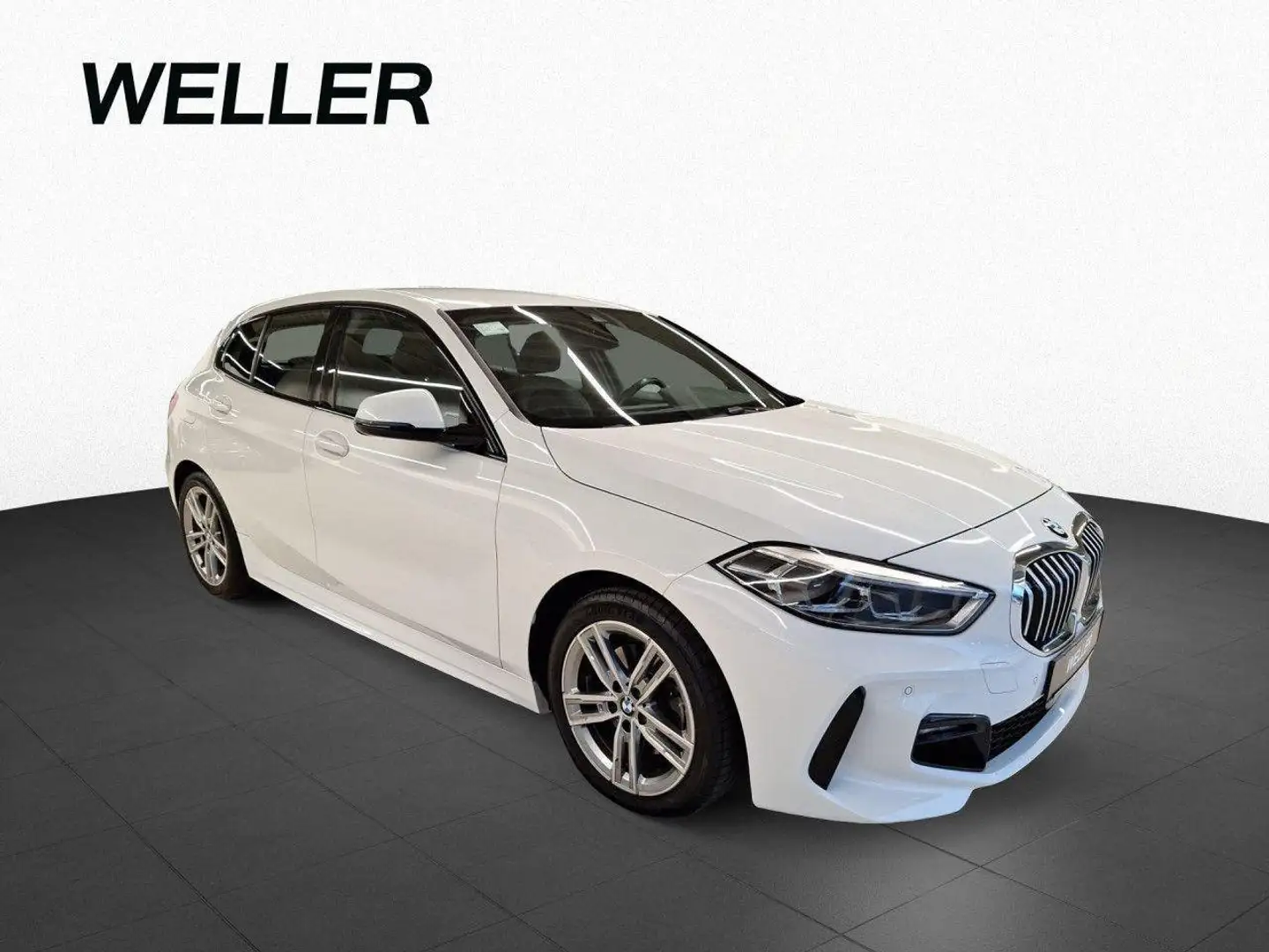 BMW 118 118 i M-SPORT LED NAVI AMBIENTE ASSIST DAB PDC Bianco - 2