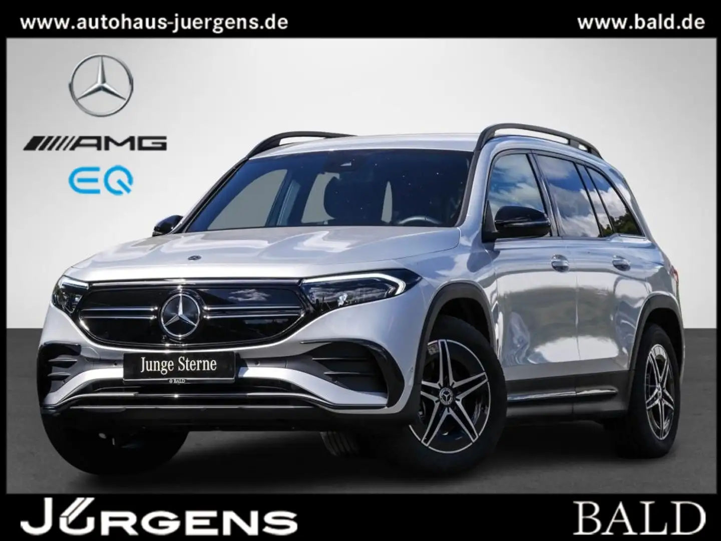 Mercedes-Benz EQB 300 4M AMG-Sport/Night/LED/Keyl/Easy-P/Cam Argent - 1