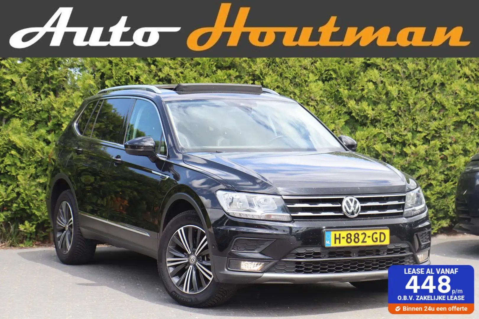 Volkswagen Tiguan Allspace 1.4 TSI DSG Highline 7p. Panodak|A. Cruise|E. stoe Zwart - 1