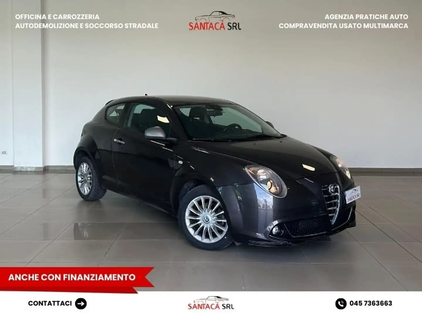 Alfa Romeo MiTo MiTo 1.3 jtdm Distinctive 85cv Zwart - 1