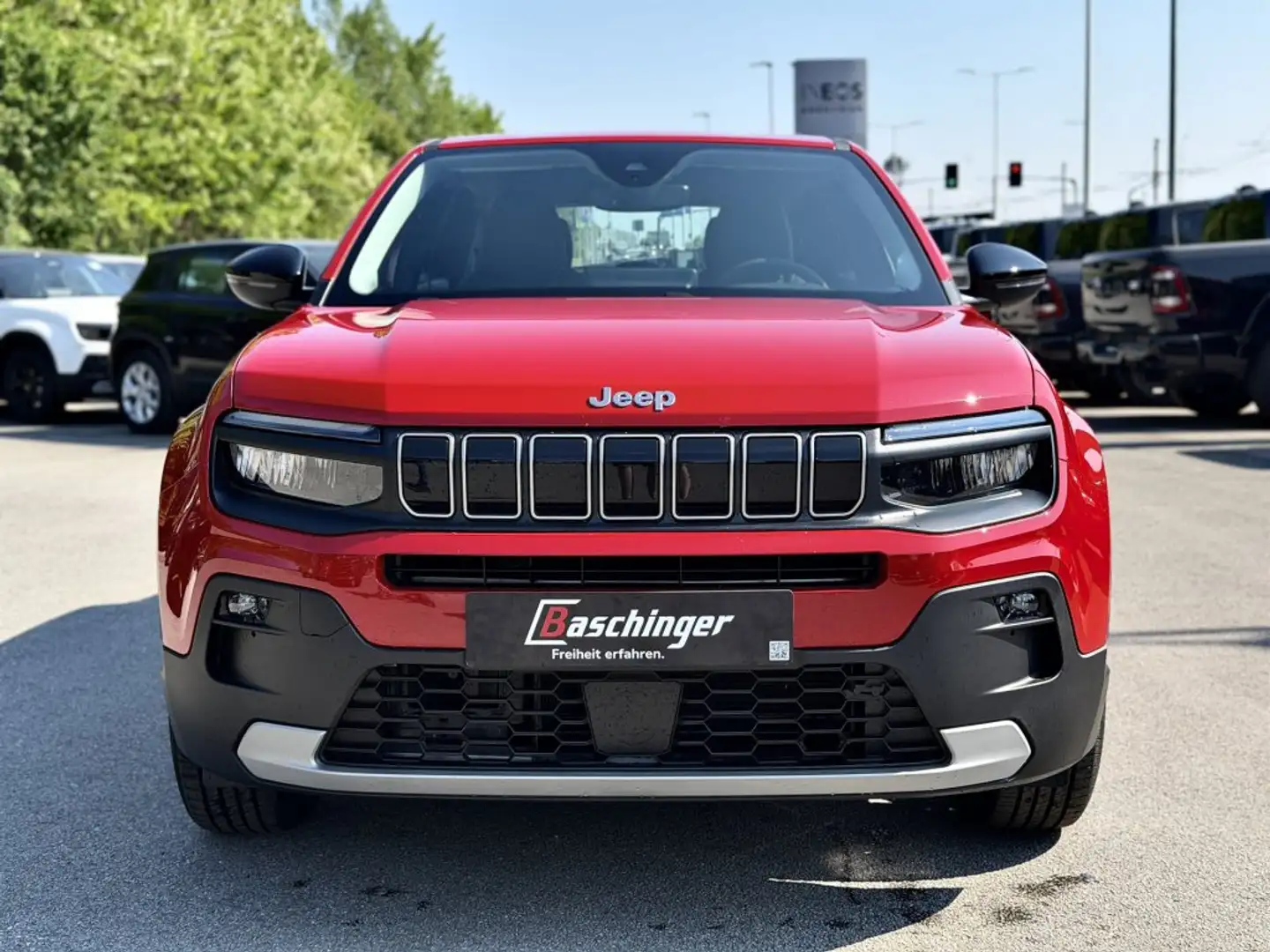 Jeep Avenger Altitude Elektro mit Leder und Sitzheizung Rot - 2
