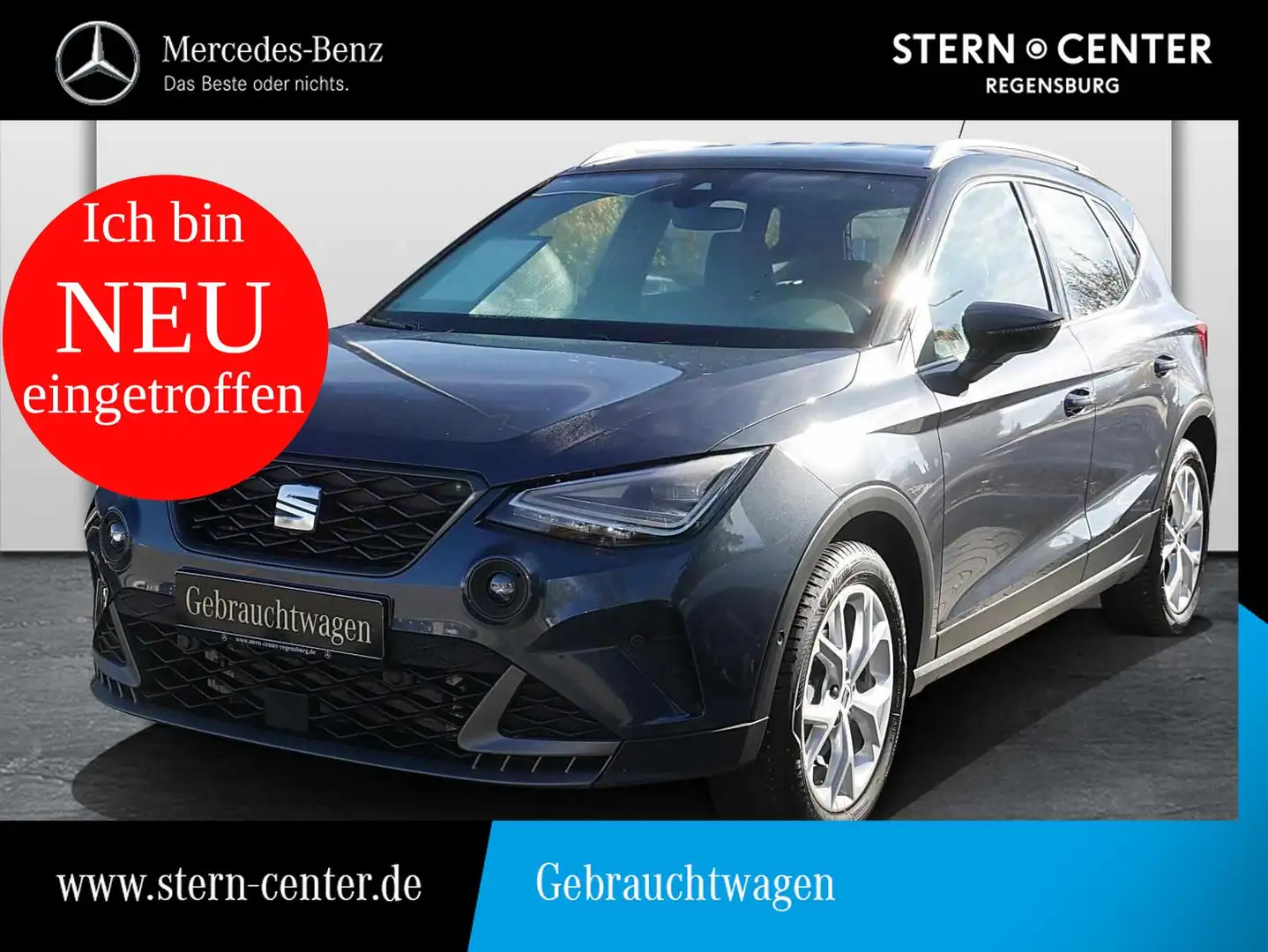 SEAT Arona 1.0 TSI FR BEATS Fast Lane OPF EURO 6d Gris - 1