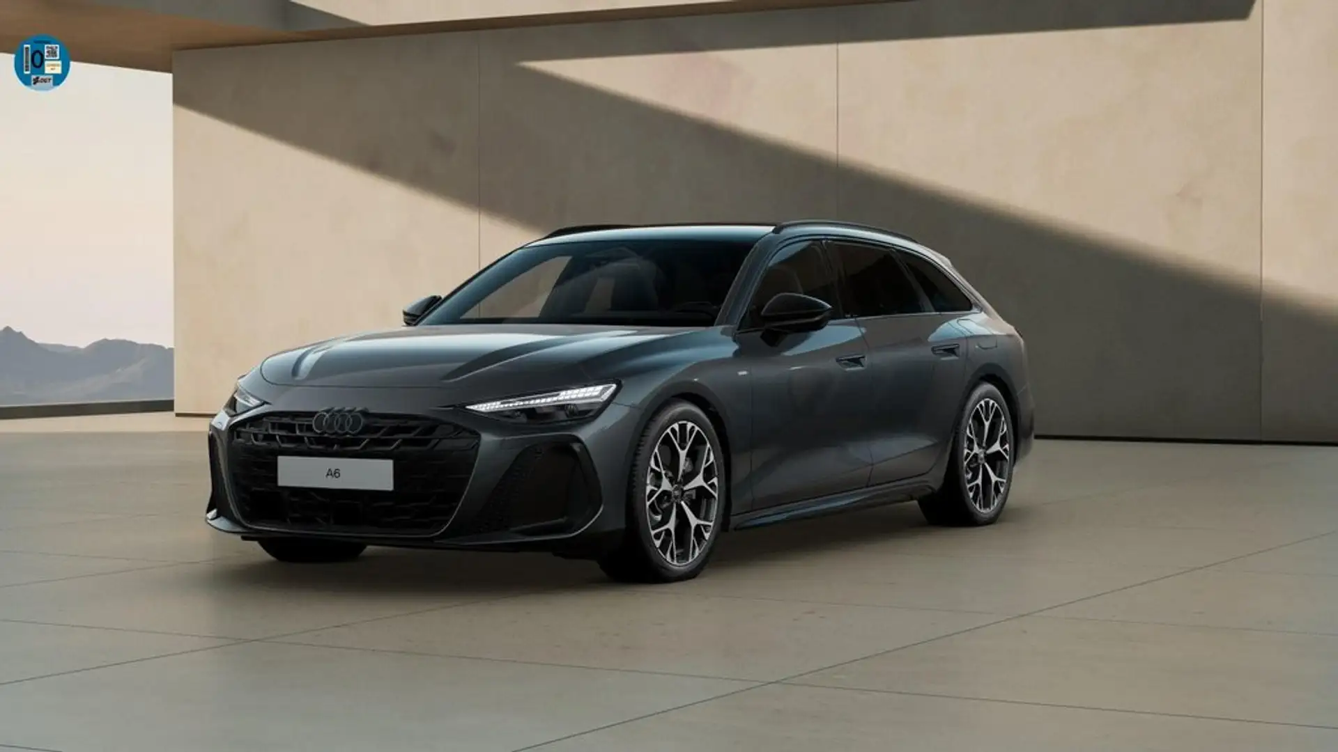 Audi A6 Avant e-hybrid quattro Black line S tronic 220kW Gris - 1