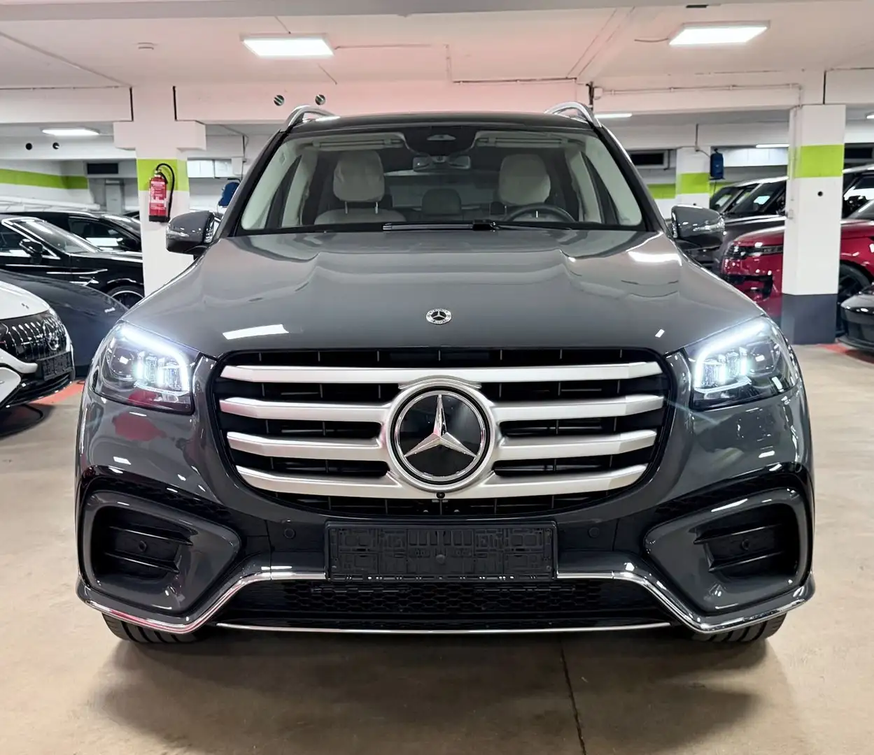 Mercedes-Benz GLS 450 4M FACELIFT AMG FOND TV MASSAGE 25 FULL! Gris - 2