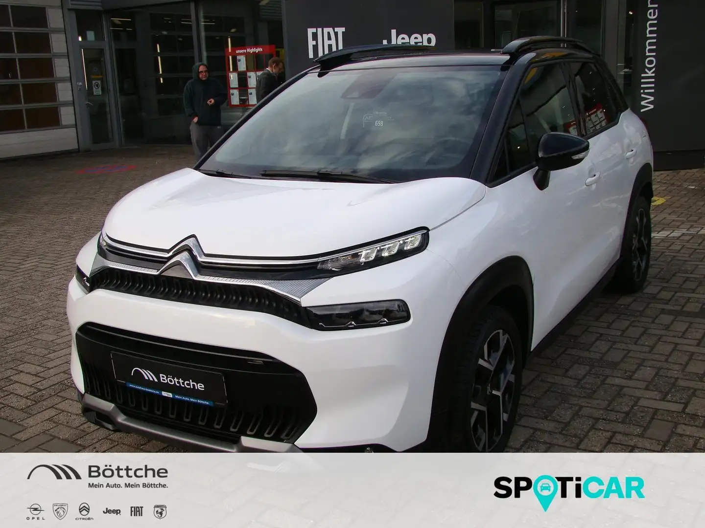 Citroen C3 Aircross Shine Pack 1.2 12V e-THP / PureTech Blanc - 1