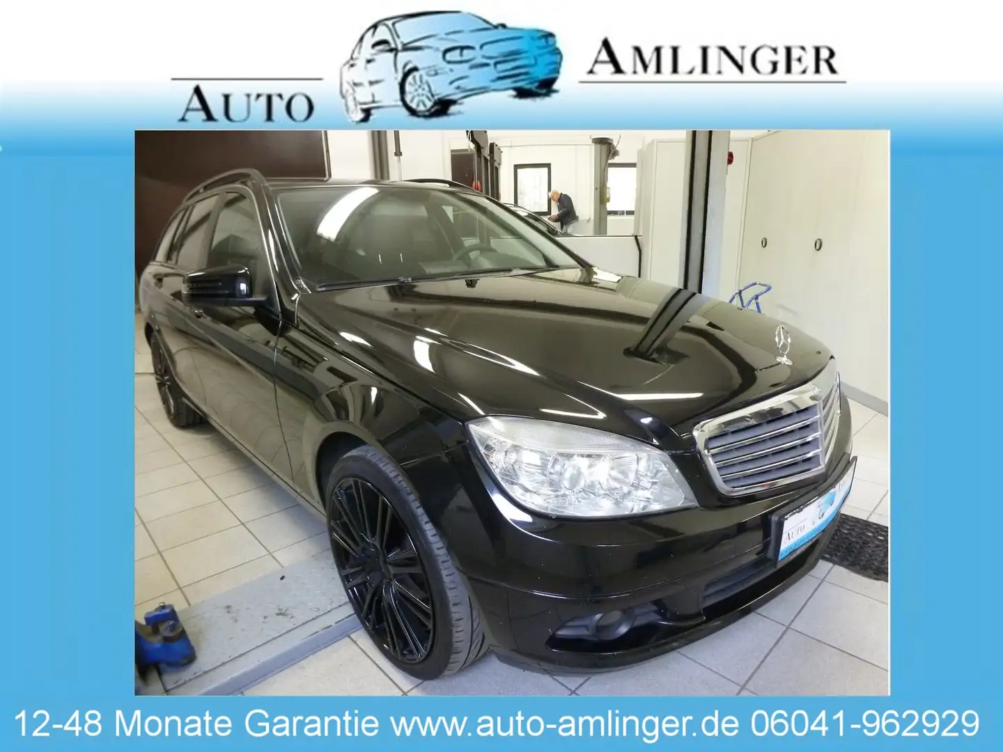 Mercedes-Benz C 180 T CGI BlueEfficiency1.Hand Scheckheft Gar. Noir - 1