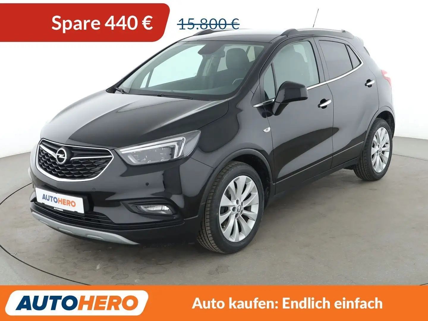 Opel Mokka X 1.4 Turbo Innovation Aut.*NAVI*TEMPO*PDC*SHZ* Schwarz - 1
