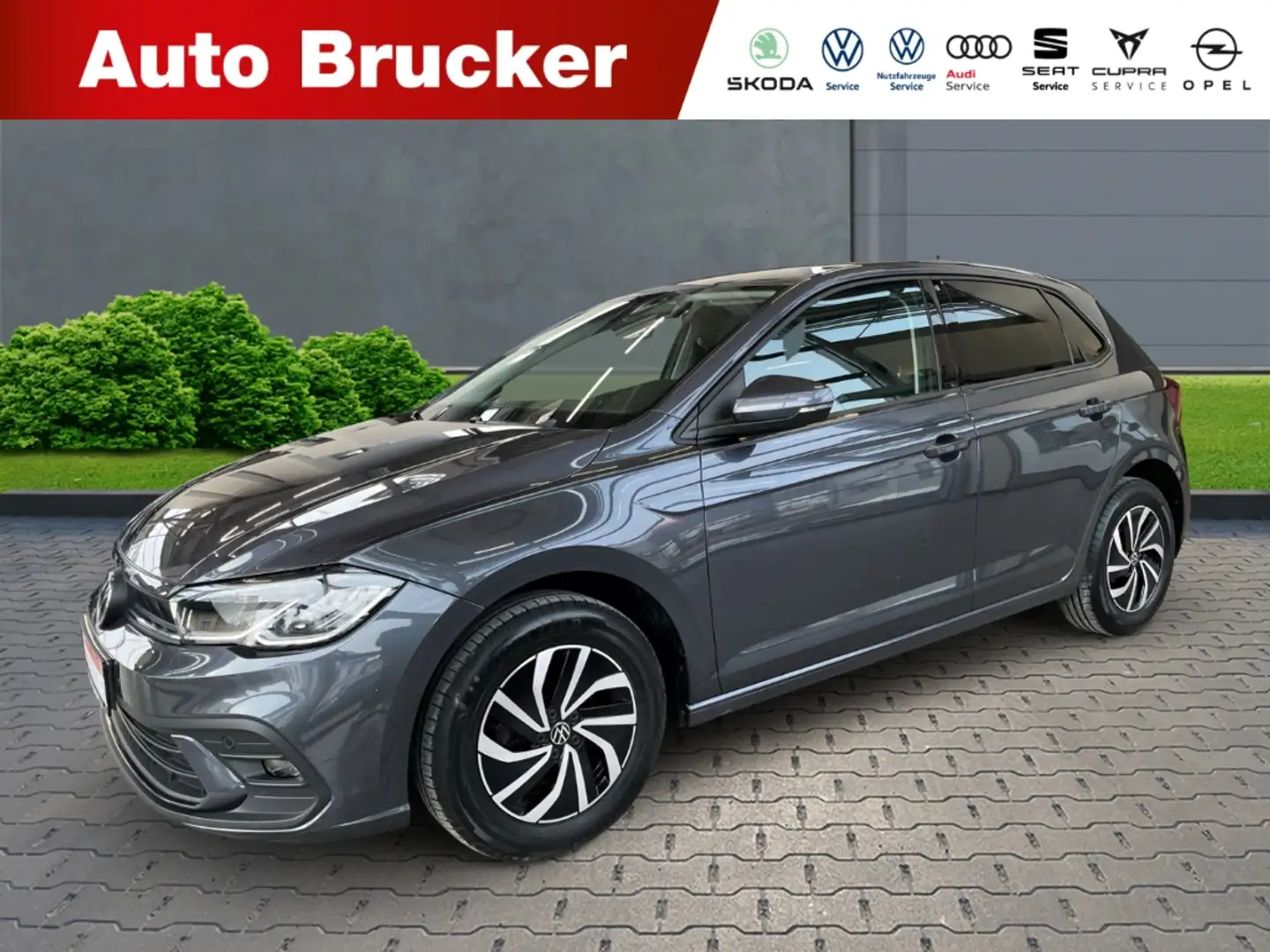 Volkswagen Polo VI Life+PDC+Sitzhzg+Tempomat Grau - 1