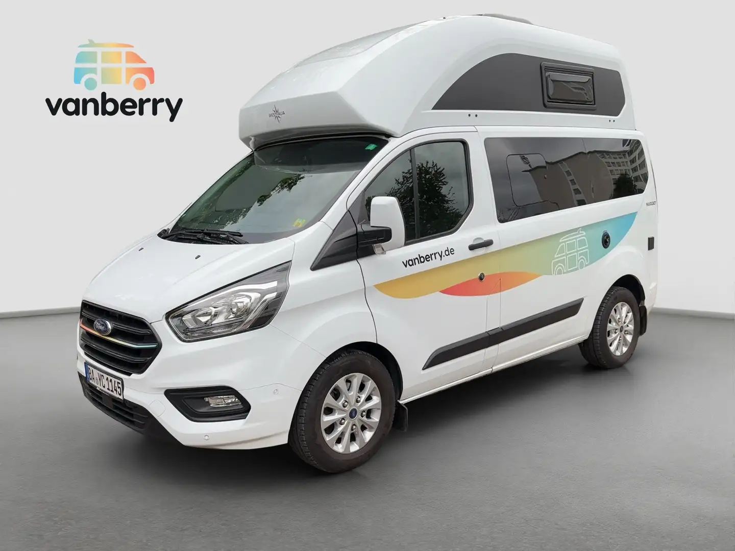Ford Transit Custom Nugget Hochdach Blanc - 1