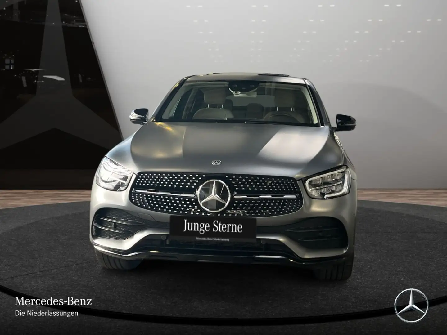 Mercedes-Benz GLC 300 Coupé 4M AMG+NIGHT+360+LED+FAHRASS+9G Grau - 2
