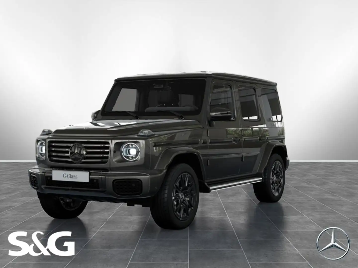 Mercedes-Benz G 450 d AMG MBUX+360°+M-LED+ESHD+AHK+SHZ+Burmest Grau - 1