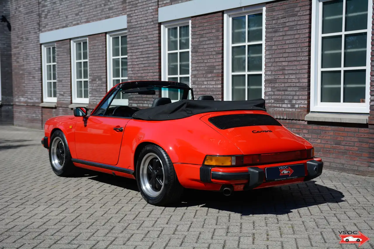 Porsche 911 Carrera 3.2 Cabriolet G50 - Guards Red, foto 7