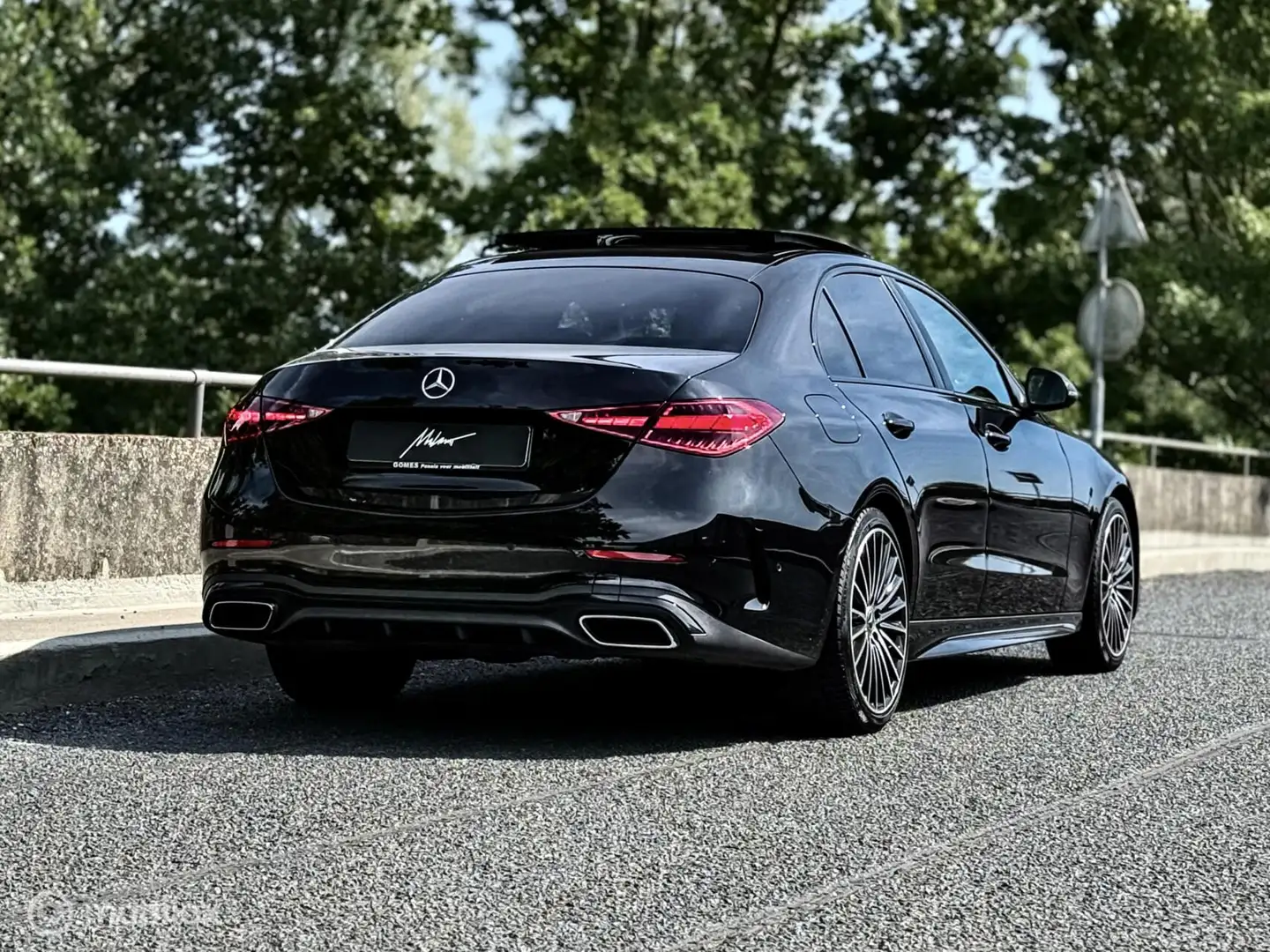 Mercedes-Benz C 180 C180 AMG Line | Pano | 19 inch | Leder Noir - 2