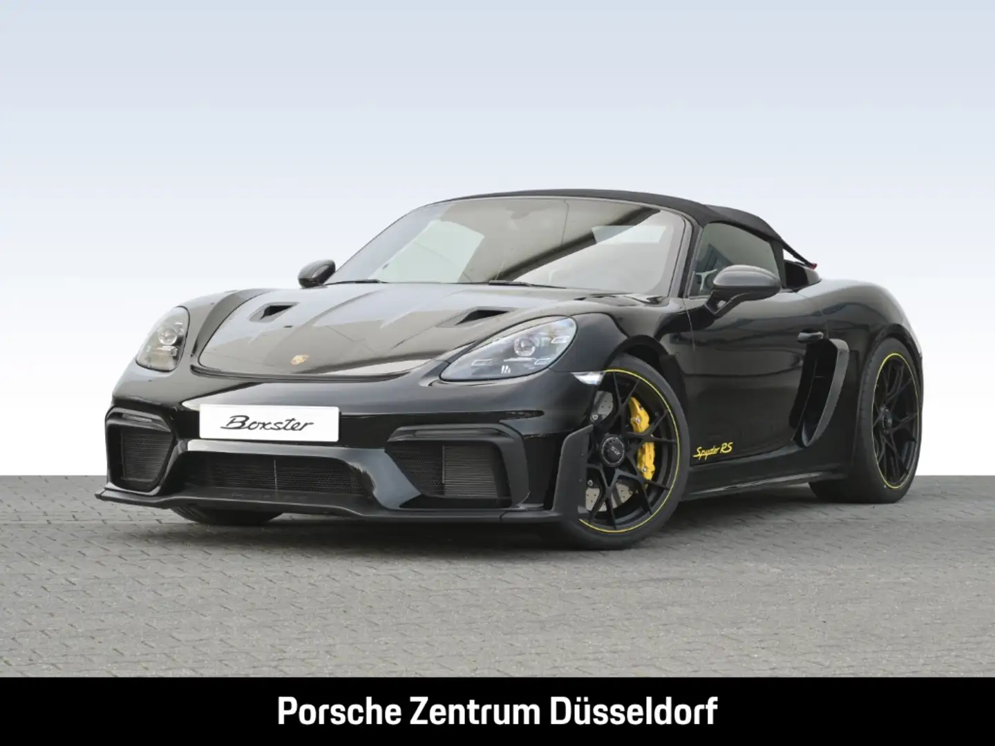 Porsche 718 Spyder RS BOSE Sportabgasanlage Sport Chrono Schwarz - 1