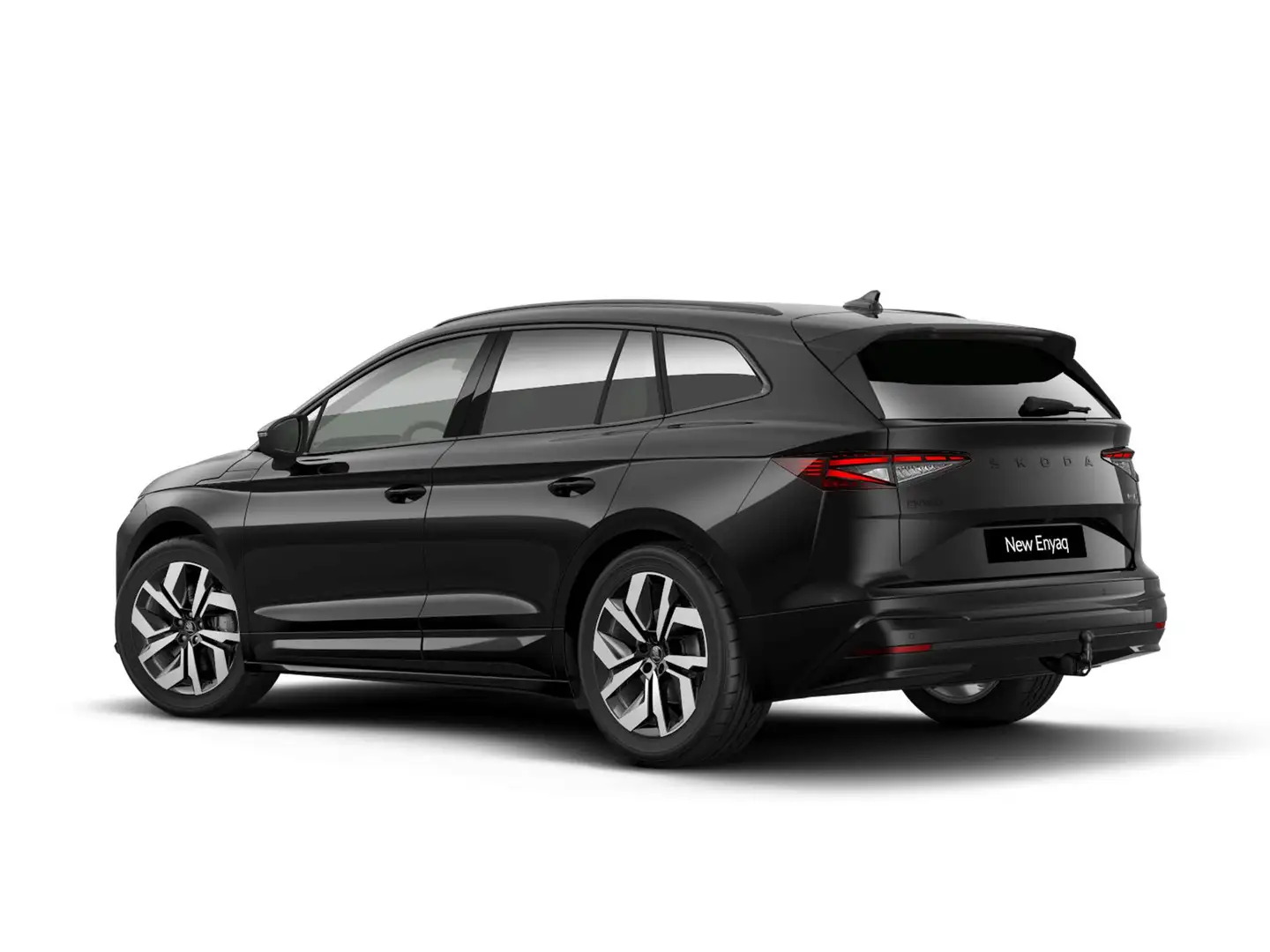 Skoda Enyaq Sportline 210 kW / 286 PK Zwart - 2