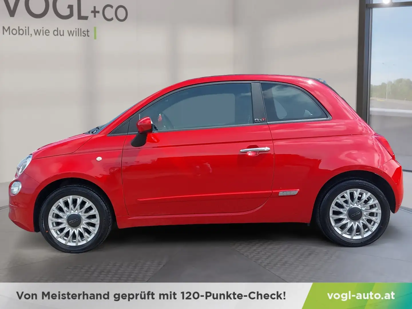 Fiat 500C FireFly Hybrid 70 Lounge Rot - 2
