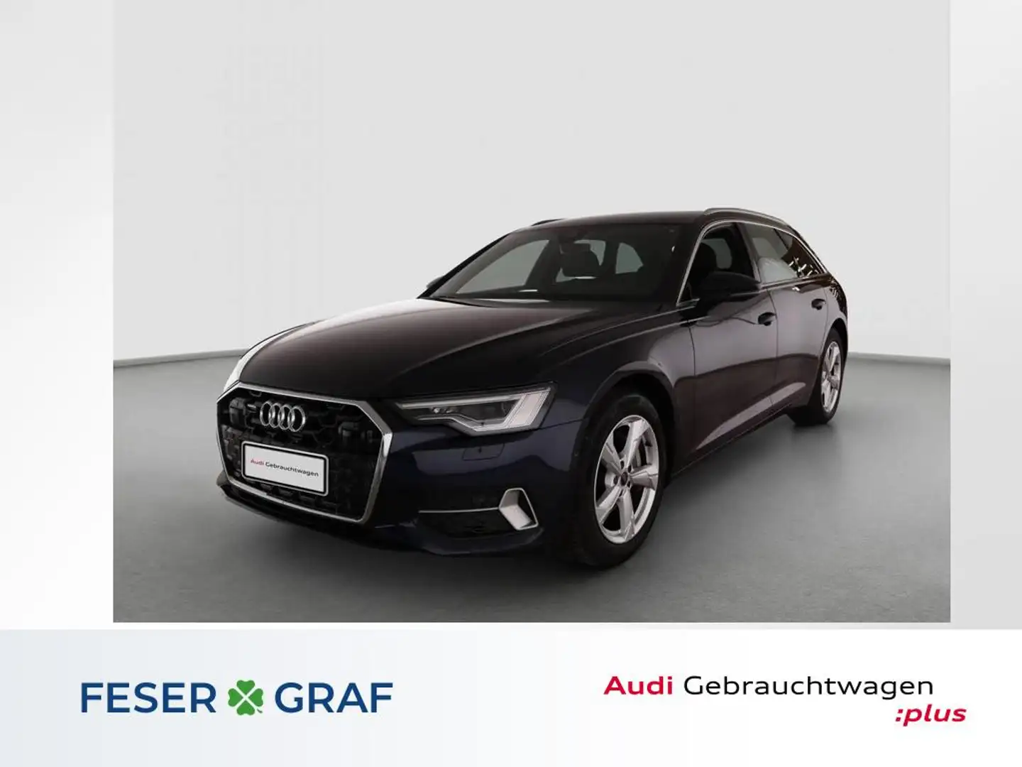Audi A6 Avant 45 TFSI quattro S tr. AHK-Matrix-ACC Blau - 1