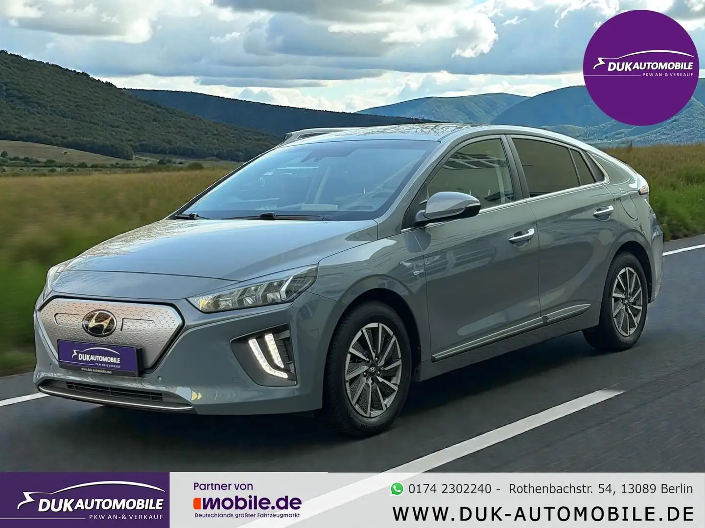 Hyundai IONIQ IONIQ Premium Elektro Gris - 1