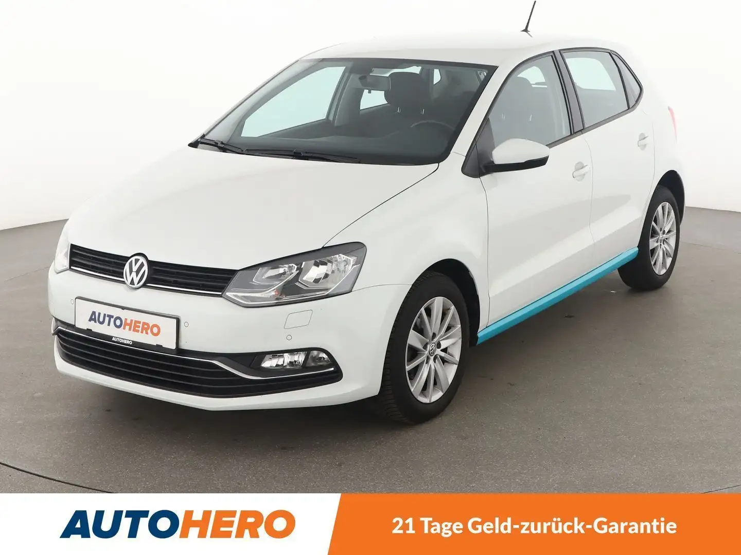 Volkswagen Polo 1.2 TSI Comfortline BMT*PDC*SHZ*KLIMA* Weiß - 1