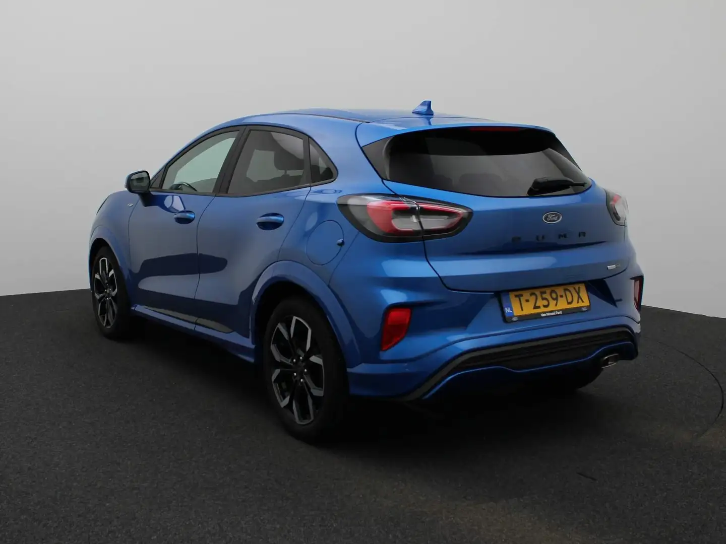 Ford Puma 1.0 EcoBoost Hybrid ST-Line | HALF LEDER | NAVIGAT Blauw - 2