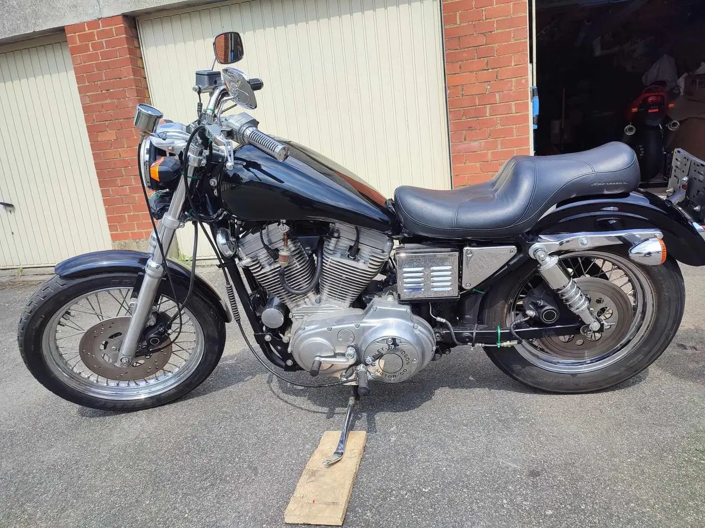 Harley-Davidson Sportster 883 Noire de 1996 (ancêtre) - 2