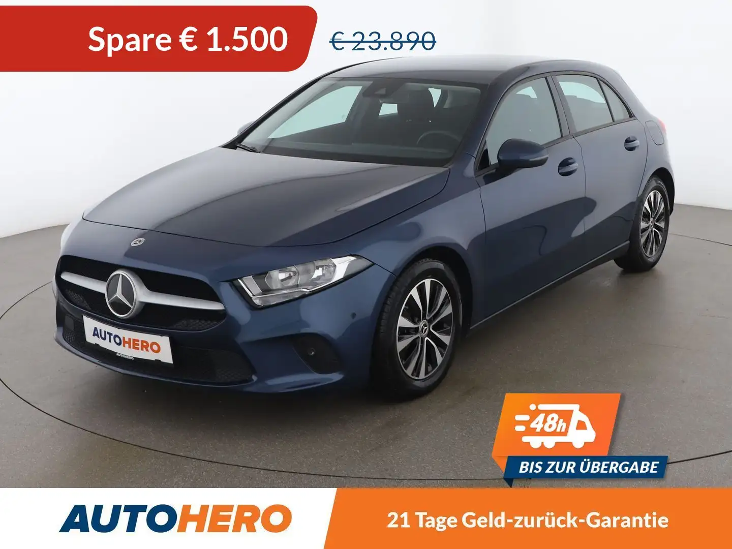 Mercedes-Benz A 180 A 180 *NAVI*CAM*SPUR*TEMPO*DIGITACHO*SHZ* Blue - 1