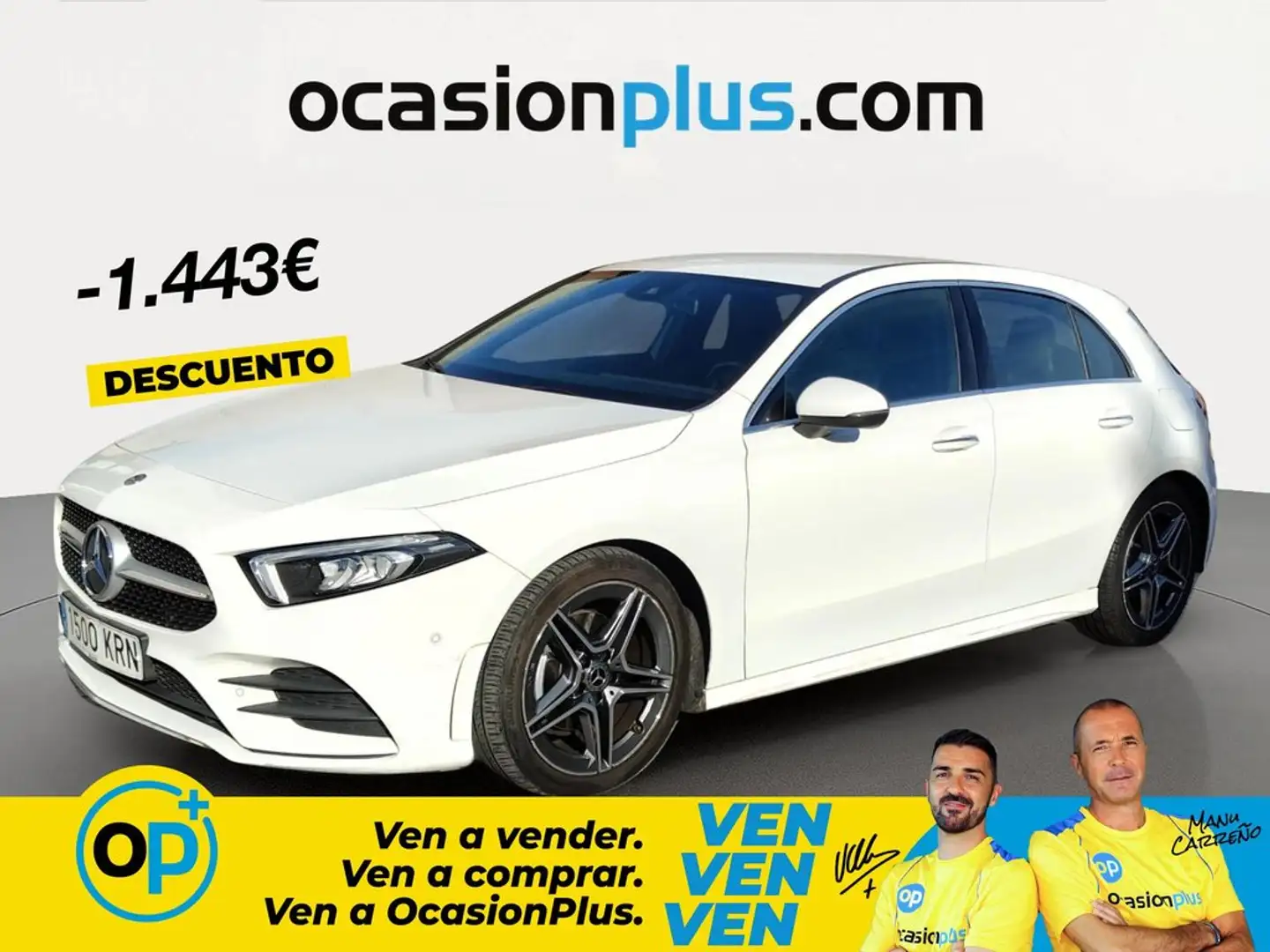 Mercedes-Benz A 180 180d 7G-DCT Blanco - 1