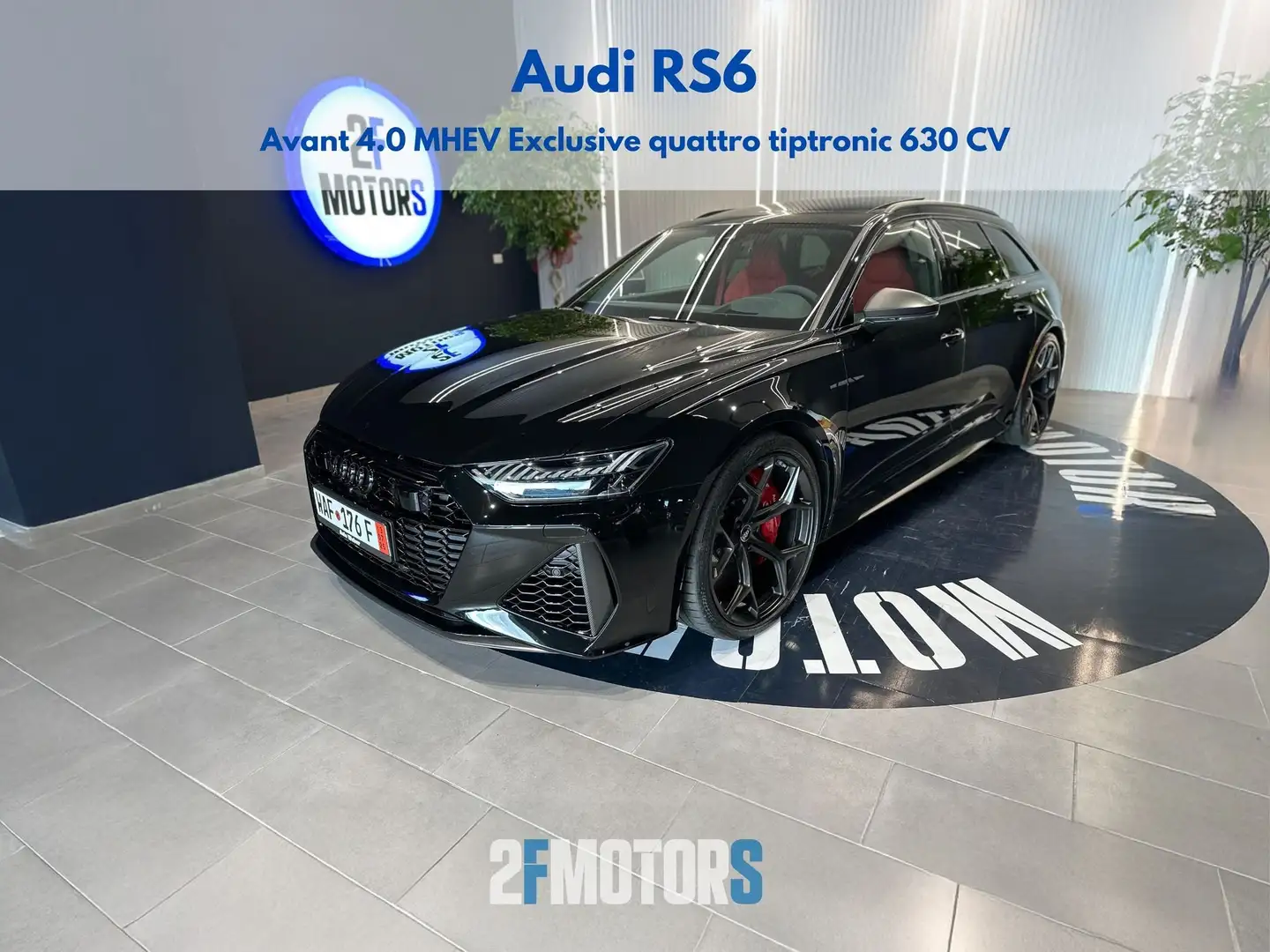 Audi RS6 Avant 4.0 mhev Exclusive quattro tiptronic 630 CV Schwarz - 1