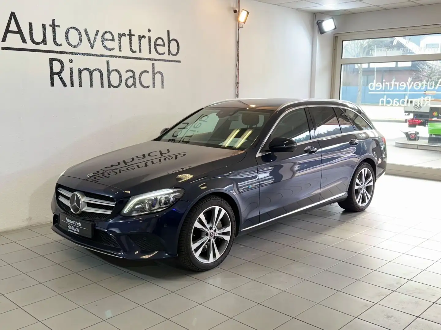 Mercedes-Benz C 300 Mercedes-Benz C 300 e T 9G-tronic Azul - 1
