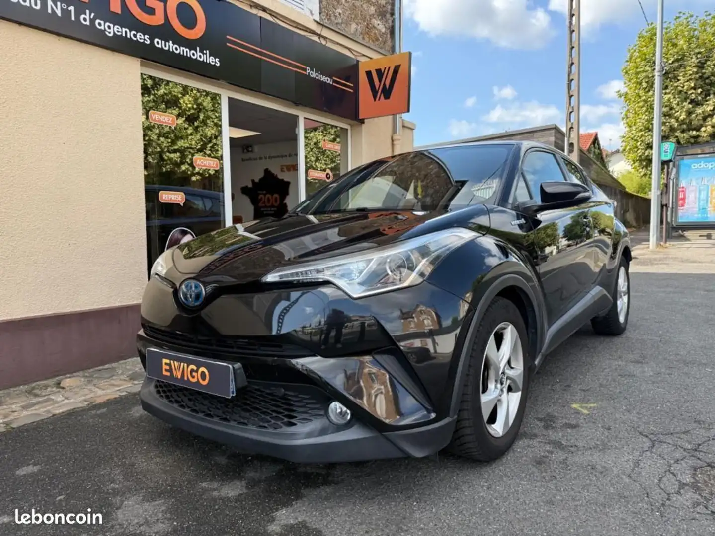 Toyota C-HR 1.8 122H 100 HYBRID DYNAMIC 4X2 E-CVT BVA CAMERA DE RECUL Noir - 1
