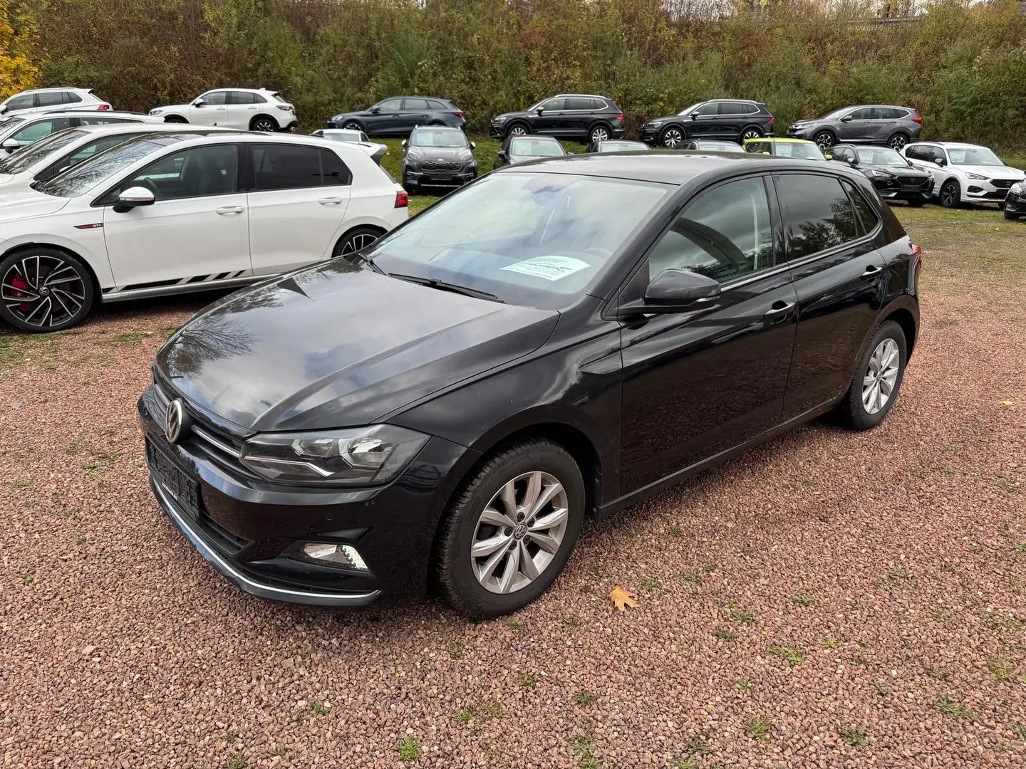 Volkswagen Polo 1.0 TSI Highline Winter|Navi|SHZ Zwart - 2