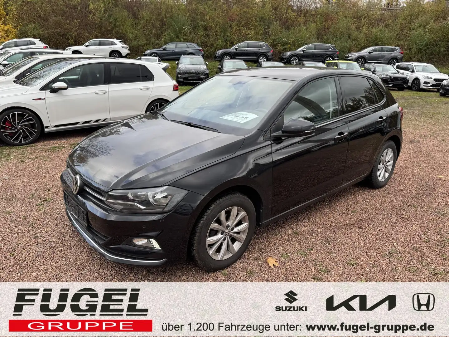 Volkswagen Polo 1.0 TSI Highline Winter|Navi|SHZ Zwart - 1