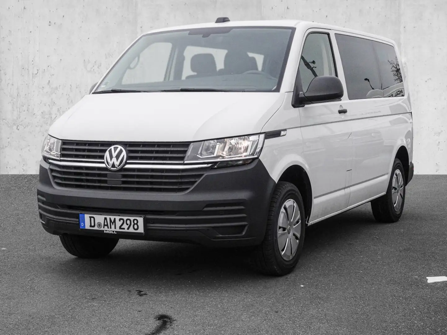 Volkswagen T6.1 Transporter Kombi KR 9-Sitze Klima PDC Wit - 2
