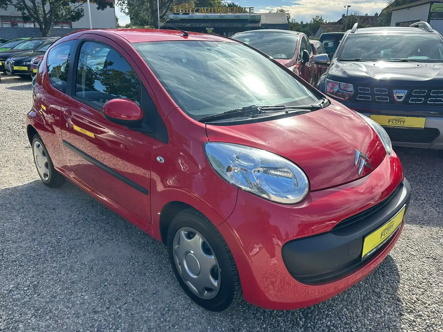 Citroen C1 Style *Aut.*1.HD*58TKM*Klima* TÜV NEU Rot - 2