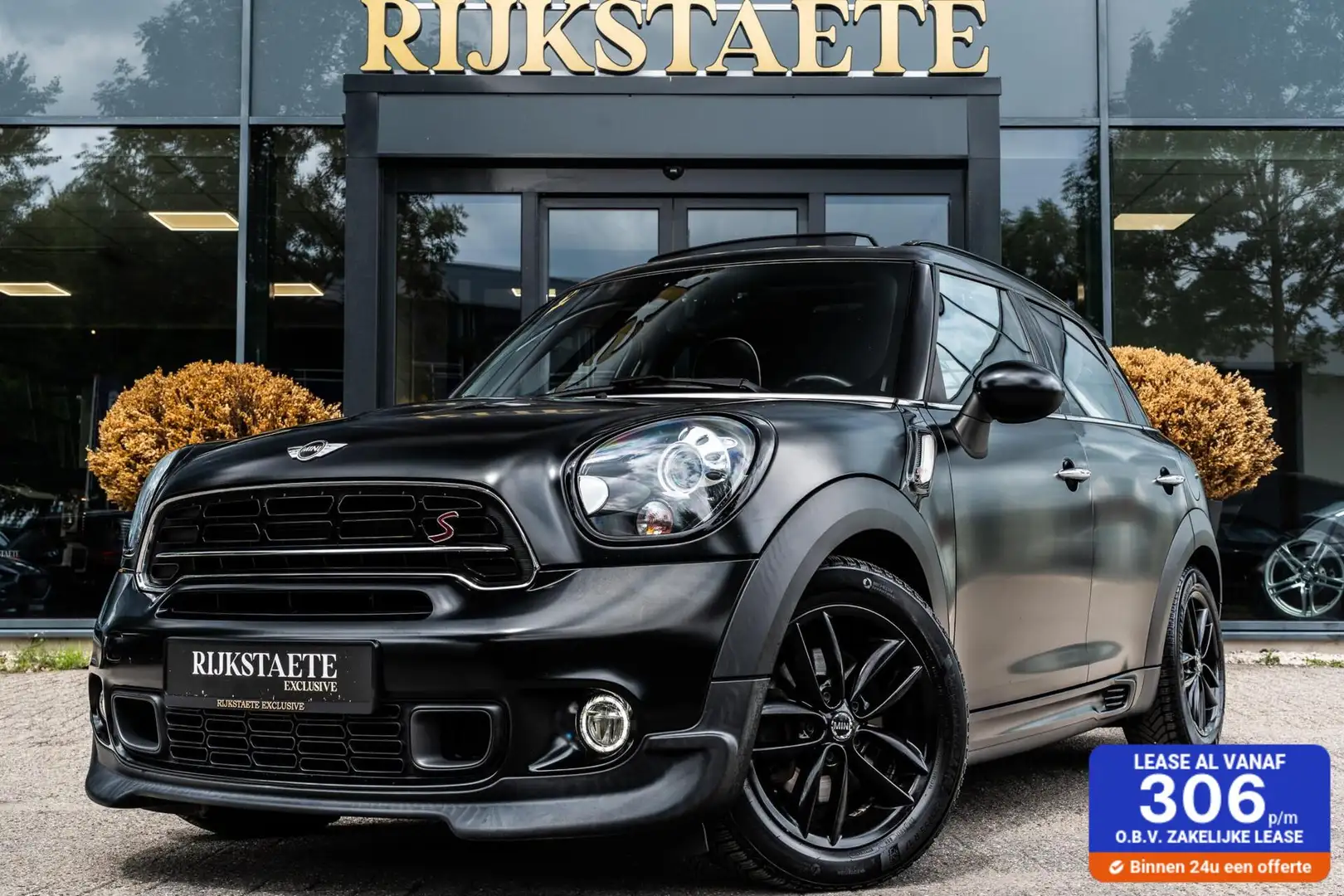 MINI Cooper S Countryman 1.6 Chili|PANO|H&K|LEDER|JCW SPORT Negru - 1