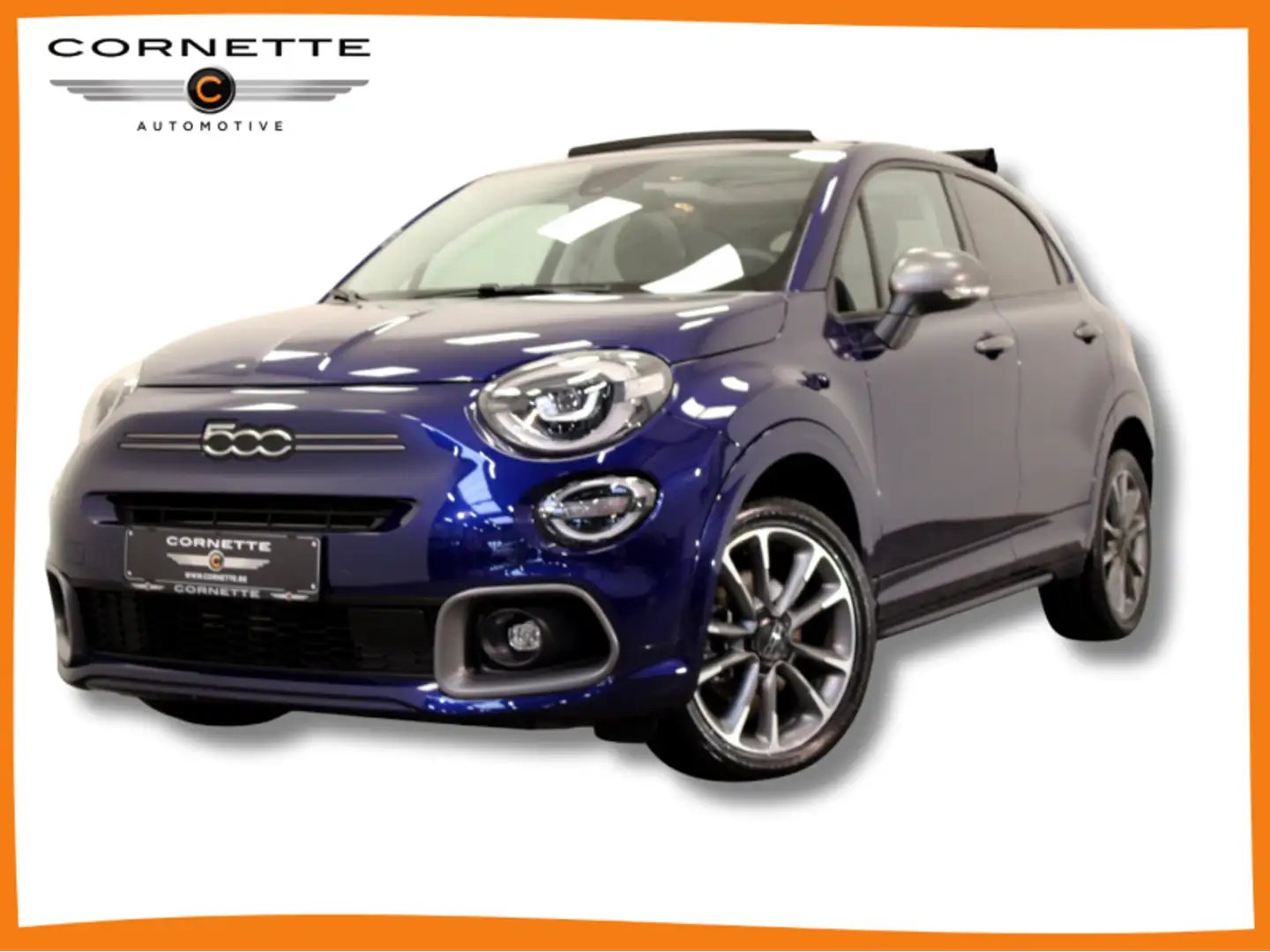 Fiat 500X 1.5 CABRIO DOLCEVITA Hybrid DC CARPLAY & MEER! Bleu - 1