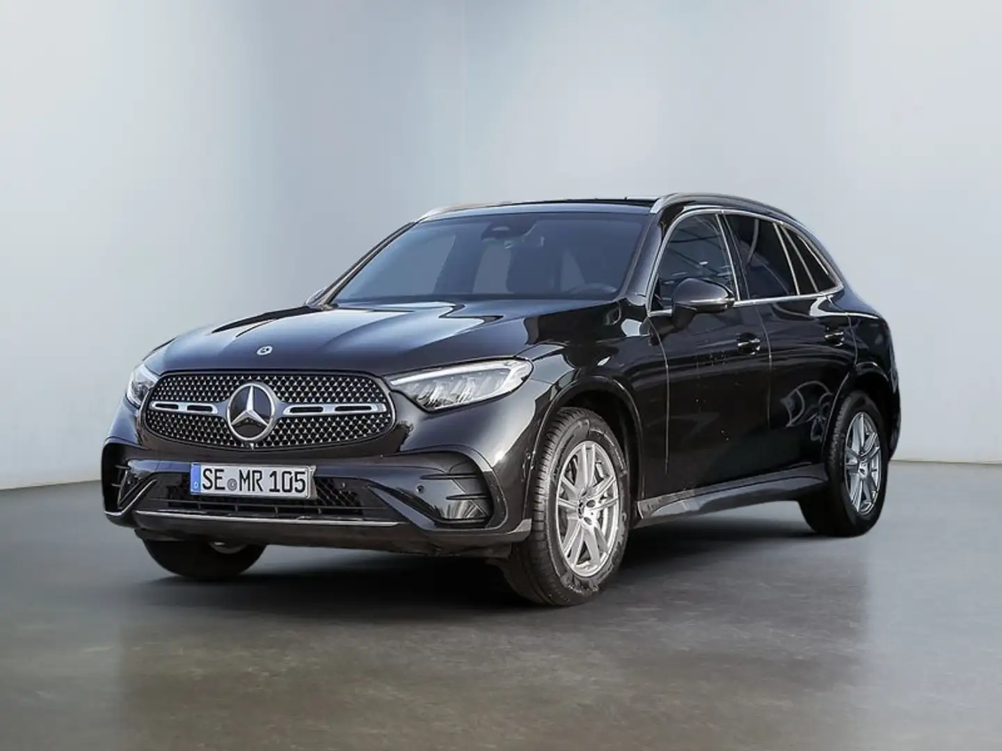 Mercedes-Benz GLC 220 d 4M AMG SPUR PANO AHK DISTR 360 PDC Schwarz - 1