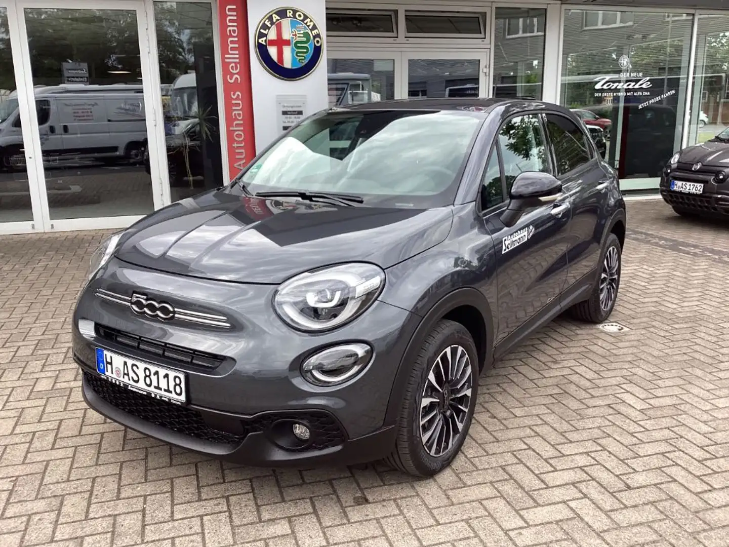 Fiat 500 500X 1.5 GSE Hybrid Gris - 1