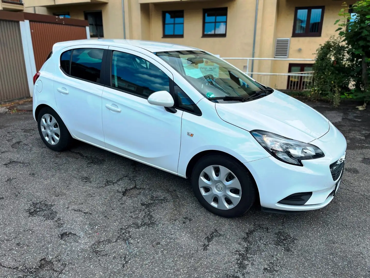 Opel Corsa E Edition*LPG/Benzin* gepfl.*Lieferservice Weiß - 1