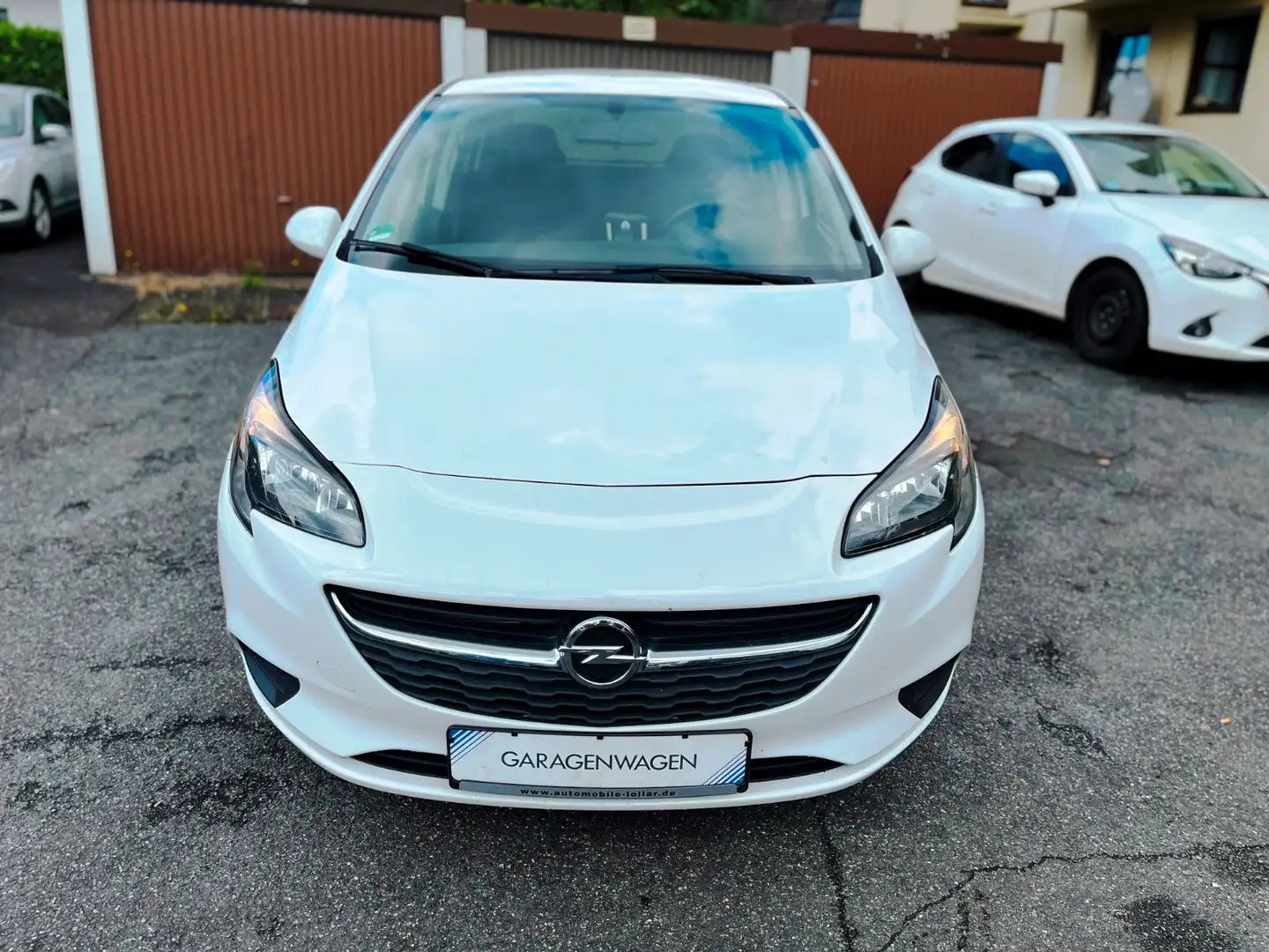 Opel Corsa E Edition*LPG/Benzin* gepfl.*Lieferservice Blanc - 2