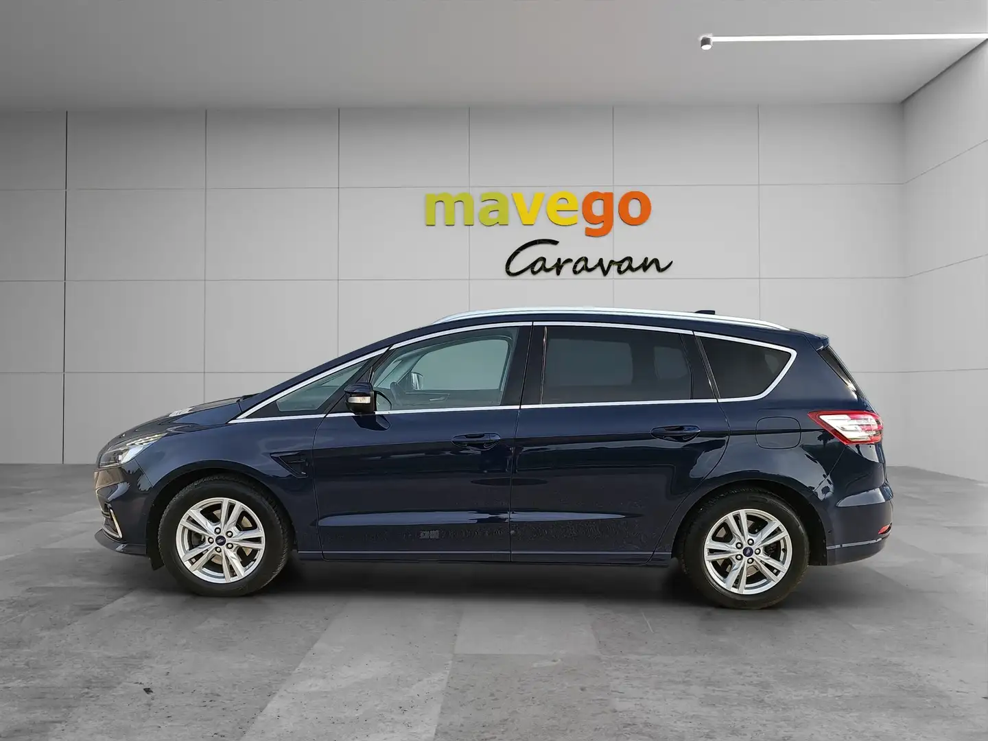 Ford S-Max Titanium 2.0 EcoBlue Aut. **NETTO 10.883 EXPORT** Blau - 2