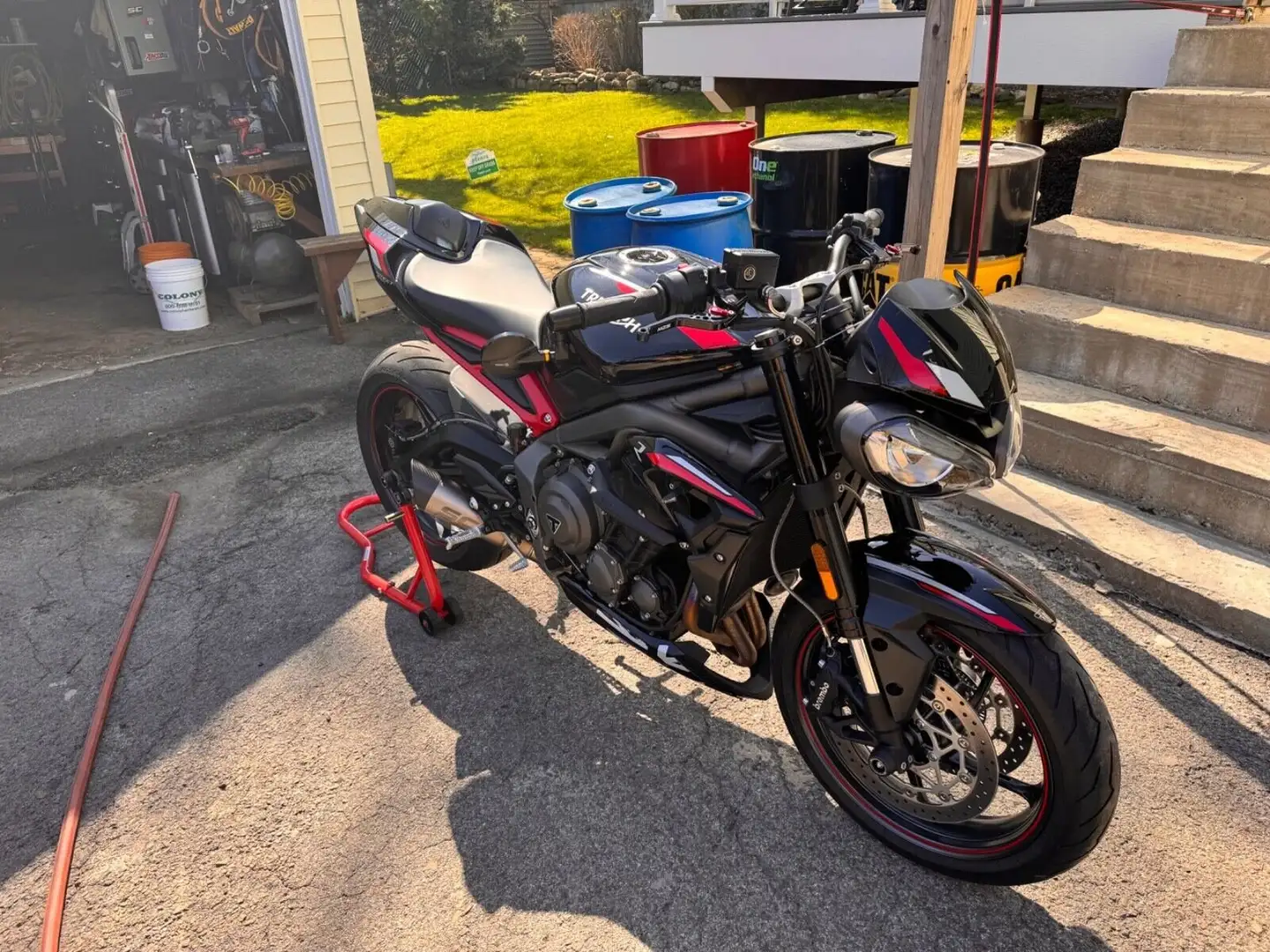 Triumph Street Triple 765 R 756 Zwart - 2