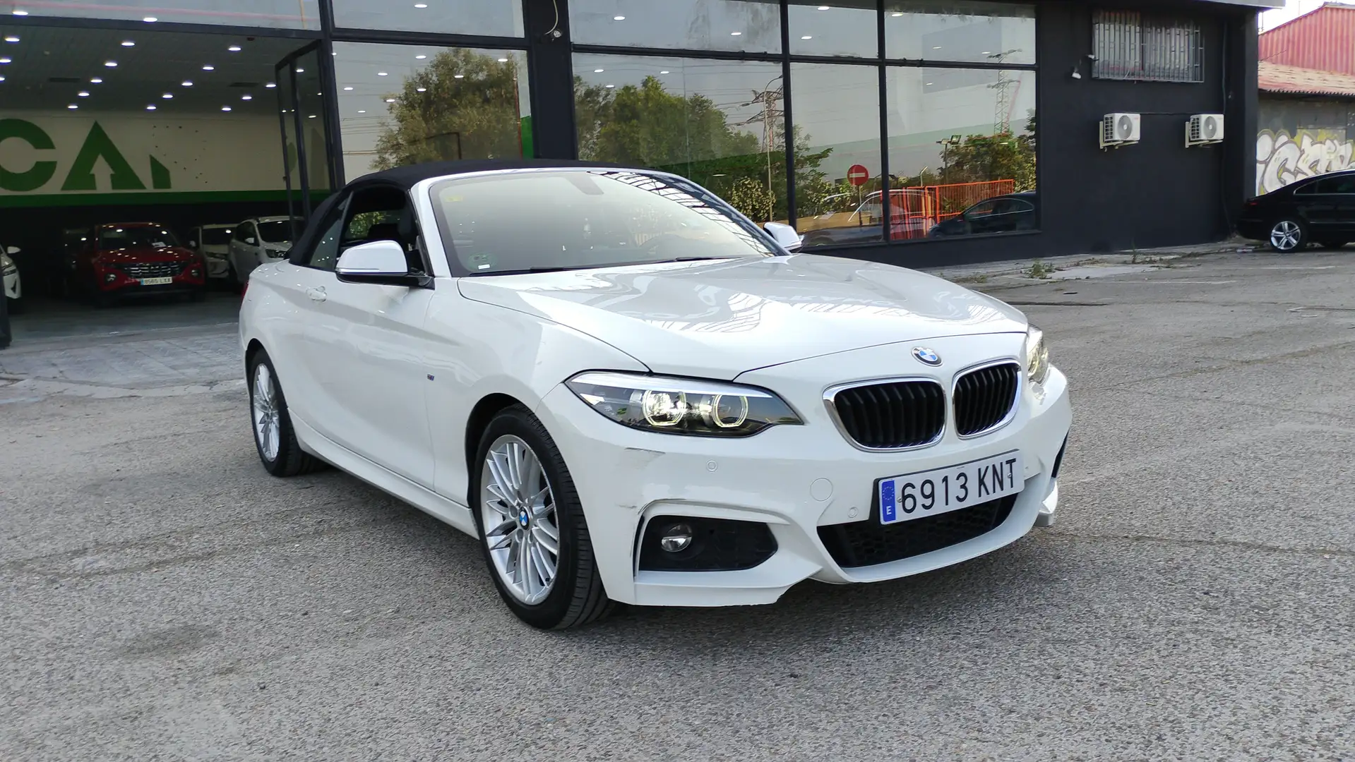 BMW 220 220d Cabrio Blanco - 1