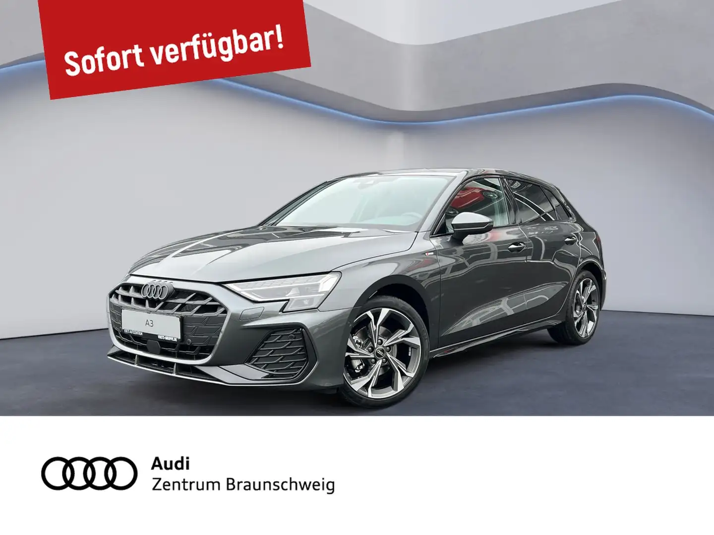 Audi A3 Sportback 35 TFSI S line LED+RÜCKFAHRKAM.+ACC Grau - 1