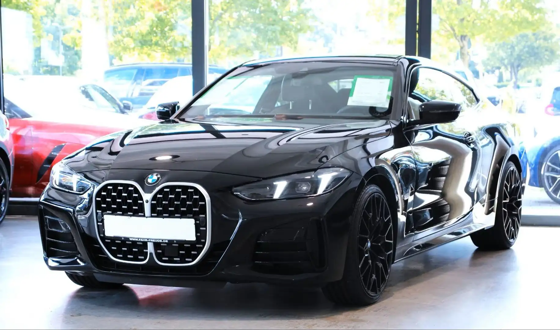 BMW 420 420d Coupe mhev 48V xdrive M Sport GARANZIA 2028 Schwarz - 1