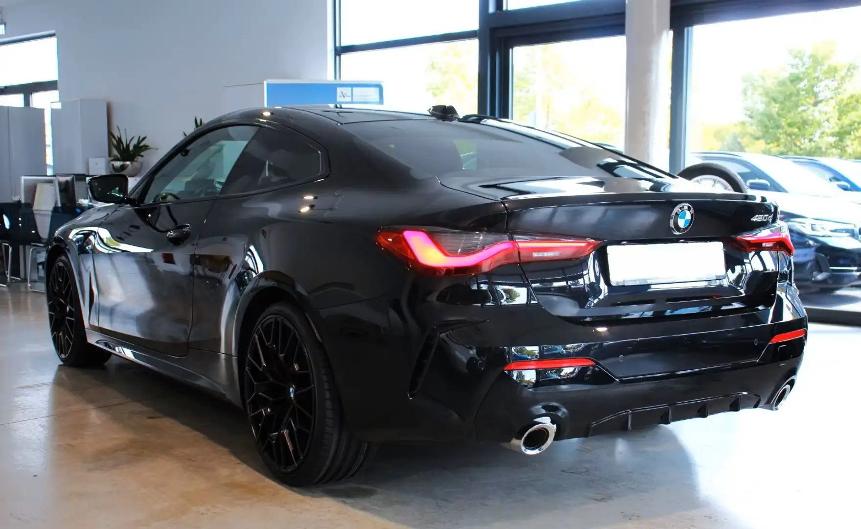 BMW 420 420d Coupe mhev 48V xdrive M Sport GARANZIA 2028 Schwarz - 2