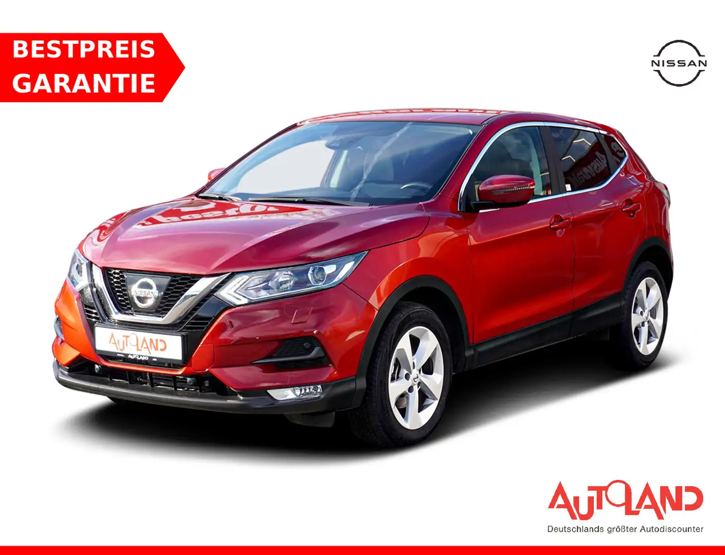 Nissan Qashqai 1.6 Acenta Navi 360° Sitzheizung AHK Bleu - 1